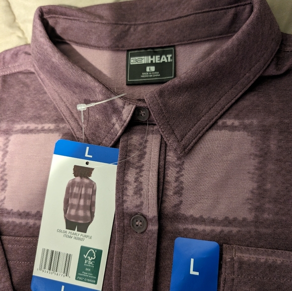 Women's Button Up Plaid - Picture 2 of 2